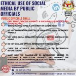 Ethical Use Of Social Media By Public Officials