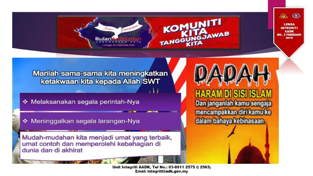 Dadah Haram di Sisi Islam – Laman Web Rasmi Agensi Anti 
