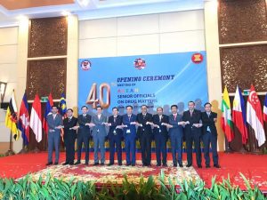 The 40th. Meeting Of Asean Senior Oficials On Drug Matters